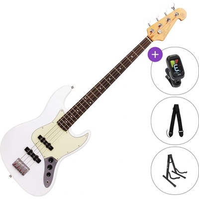 SX SJB62 SET Olympic White Електрическа бас китара