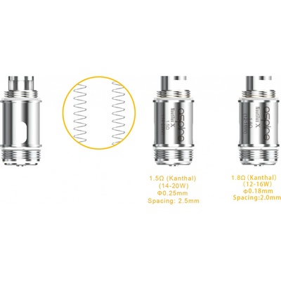 Aspire Žhavící hlava Nautilus X kanthal 1,5ohm – Zbozi.Blesk.cz