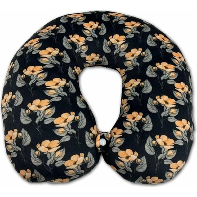 Svitap Zákrčník mikrospandex květy oranžové 88x30