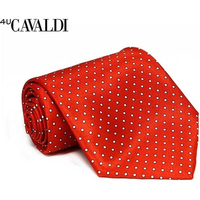 Pánská kravata červená Cavaldi
