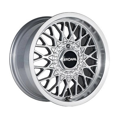 RONAL LS 7,5x15 4x100 ET25 silver polished