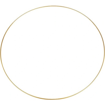 Kovový kruh na lapač snů Ø60 zlatý – Zbozi.Blesk.cz