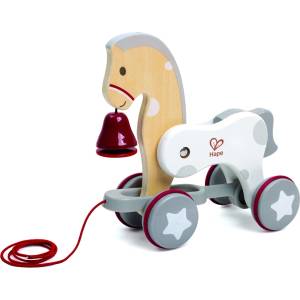 Hape Дървена играчка за дърпане Hape - Пони (H0367)
