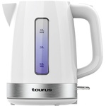 Taurus Електрическа канa TAURUS KE2201P БЯЛ, 2200 W, 1.70 L (8414234585653) Електрически кани