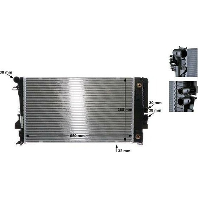 Chladič, chlazení motoru MAHLE CR 1173 000S