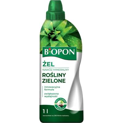 Biopon Bopon гел за зелени растения 1 л