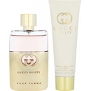 Kozmetické sady Gucci Guilty Pour Femme Eau de Parfum EDP 50 ml + telové mlieko 50 ml darčeková sada