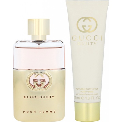Gucci Guilty Pour Femme Eau de Parfum EDP 50 ml + telové mlieko 50 ml darčeková sada