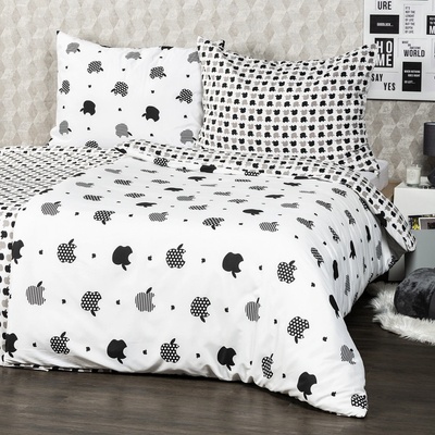 4Home obliečky Appletime micro 200x220 2x70x90