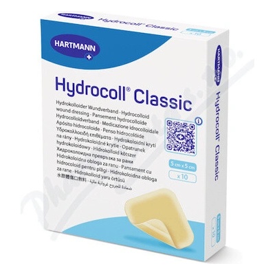 Hartmann Hydrocoll Clas.krytí hydrokol.5 x 5 cm 10 ks