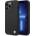 BMW Силиконов калъф с метално лого на BMW iPhone 15 Pro Max - черен (3666339200107)