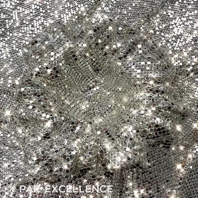 Kovová síťovina stříbrná ARL 28227
