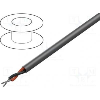 Alpha Wire 79044 SL005 Vodič EcoFlex 2x22AWG nestíněný 600V 30,5m Cu lanko