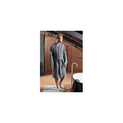 Vandyck unisex župan Biarritz Steel grey