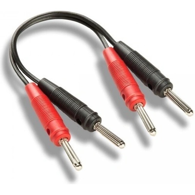 Mystim Adapter Wire for 4mm Banana Plug Junction Male to 4mm Banana Plug Junction Male 10cm