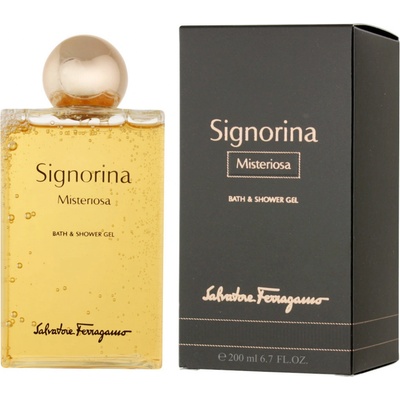 Salvatore Ferragamo Signorina Misteriosa sprchový gél 200 ml