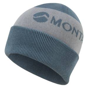 Montane шапка Montane Logo Cuffed Beanie stone blue