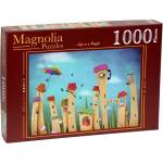 Magnolia Пъзел Magnolia от 1000 части - Танцуващ град (2302)