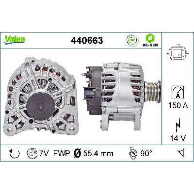 Alternátor VALEO 440663