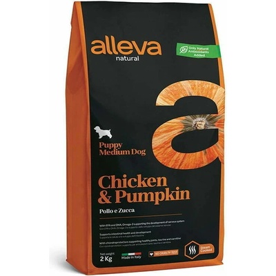 Alleva Natural chicken&pumpkin puppy medium 20 kg