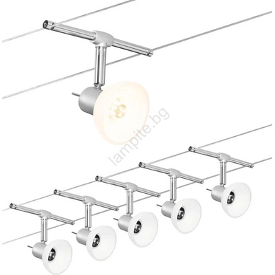 Paulmann 94136 - Комплект 5xGU5, 3/10W точкови лампи SHEELA, 230V, хром (W3851)