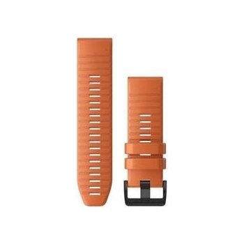 Garmin QuickFit 26mm, silikonový, oranžový, černá přezka 010-12864-01