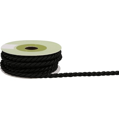 Provázek polyesterový 6mm x 4,6m vzor 2040 900-ČERNÁ