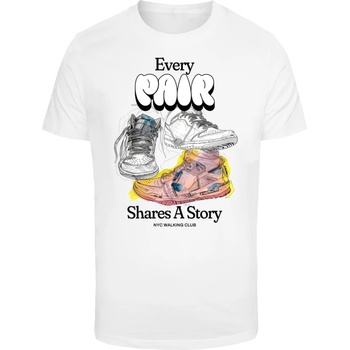 Mister Tee Тениска Sneaker Story Tee white XXLUB-MT3946-00220 - Тъмносив, размер L