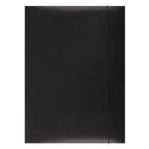 Office Products Briefcase with eraser carton, A4, 300gsm, 3-skr. , black