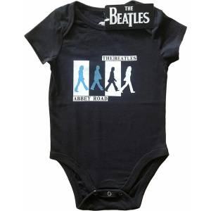 ROCK OFF бебешко боди Beatles - Abbey Road Colours Crossing - ROCK OFF - BEATBG396TB