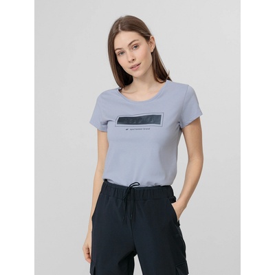 4F Dámske tričko H4L22 TSD042 LIGHT BLUE