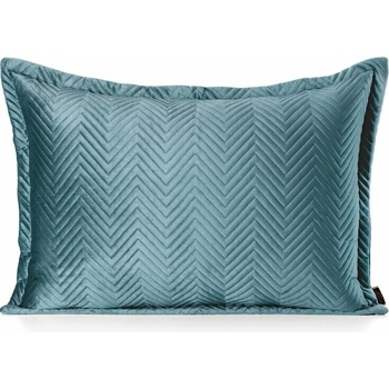 Takoy PREMIUM SIMONA z mäkkého a matného zamatu prešívaný do vzoru rybej kosti-HF-468074 50 x 70 cm