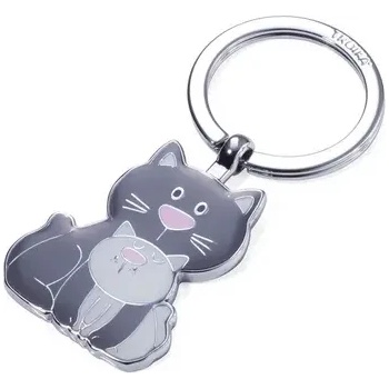 Image 1 of TROIKA Ключодържател Troika-CAT & KITTY (KR18-04/GY)