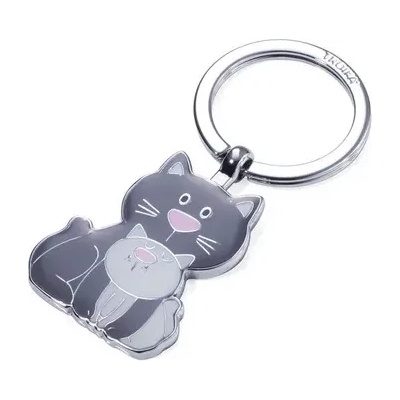 TROIKA Ключодържател Troika-CAT & KITTY (KR18-04/GY)