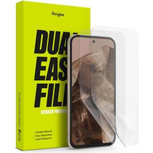 Ringke Гъвкав Протектор за Google Pixel 8A, Ringke Dual Easy Full Glass, Прозрачен (8809961785917)