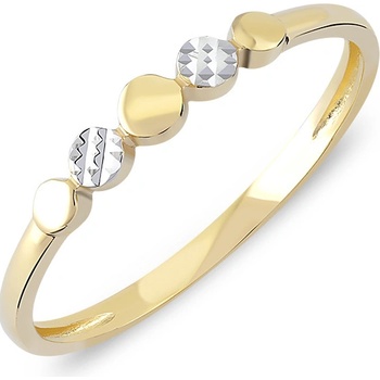 Lillian Vassago prsteň s gravírovaním z bieleho zlata LLV06 GR057