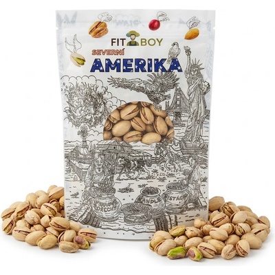 FITBOY Pistácie JUMBO pražené solené 500 g