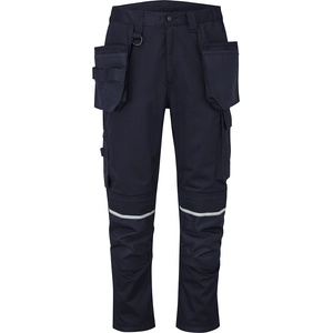 Portwest КОБУР portwest wx2 cd845 eco craft / Панталон от еластичен туил, къс - тъмносин uk 28/eu 44 (cd845nvs28)