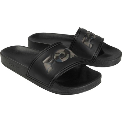 Fox Pantofle Sliders Black