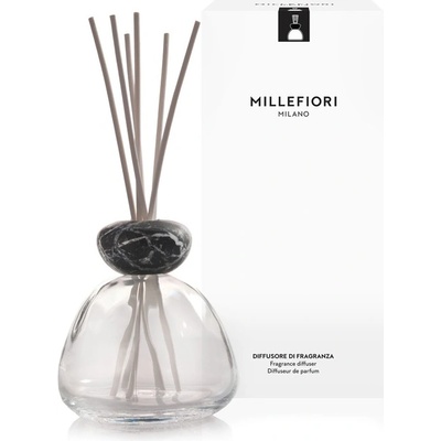 Home fragrance italia srl Дифузер Millefiori Aria, мраморен плот, прозрачно стъкло, черен
