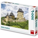 Puzzle Teddies hrad Karlštejn v krabici 33,5x23x3,5cm 500 dílků