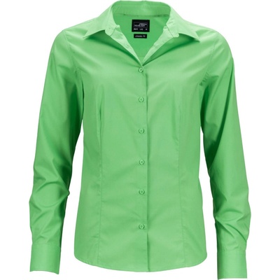 James & Nicholson košile JN 641 dámská lime zelená