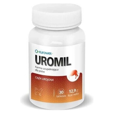 Eurowet Uromil doplňkové krmivo pro psy a kočky 30 tab
