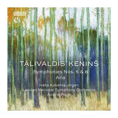 Iveta Latvian Apkalna - Symphonien Nr. 5 & Nr. 8 sinfonia Concertata Für Orgel & Orchester CD