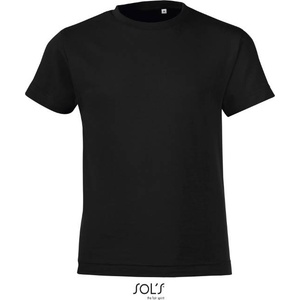 SOL'S regent fit / Детска тениска - черна 130-140 (25118300287)