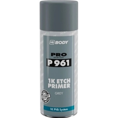 Základ na nerez, pozink, měd a hliník BODY P961 - 400 ml - šedý