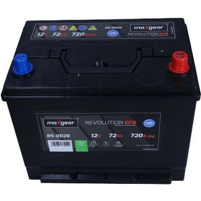 MaXgear 12V 72Ah 720A 85-0026