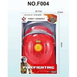 Mattel Interactive Firefighter Helmet for Kids 3+ Siren Sounds + Lights + Adjustable Headband