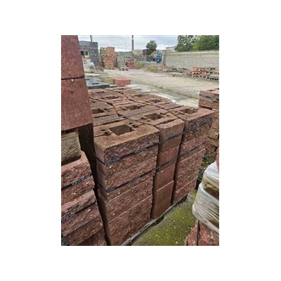 GEOSTONE miniFLAT štípaný Červená NESTANDARD