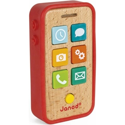 Janod Sound Telephone aktivity hračka s melódiou 18m+ 1 ks
